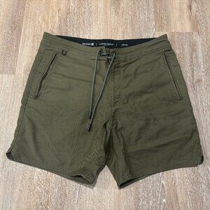 2 x Roark Layover Trail Shorts - Waist 31 (Black, Military)